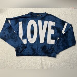 Miss Chievous Crop Sweatshirt Size M